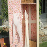 Art deco one door cupboard