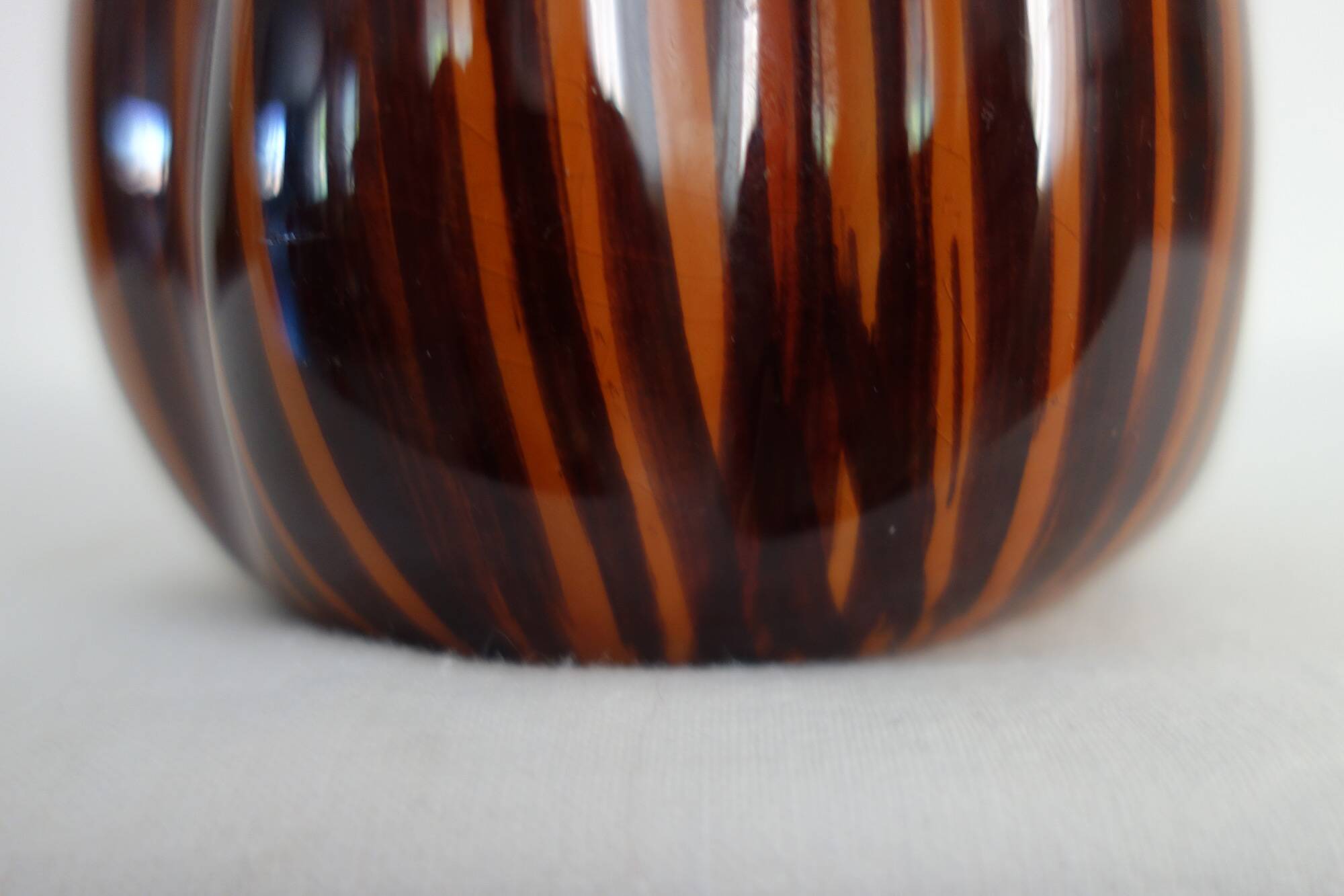 Domino Sarreguemines vase from the 50s/60s