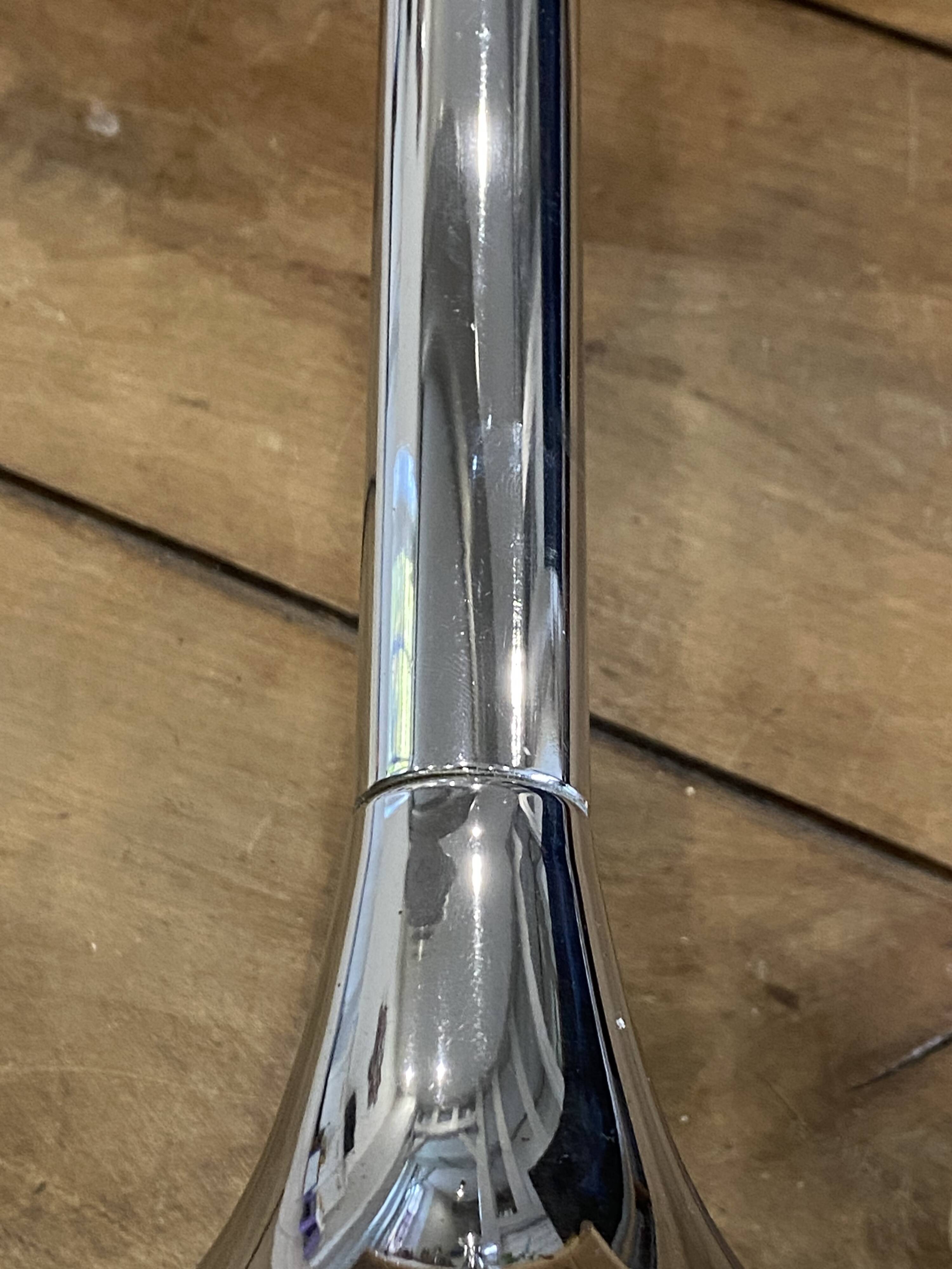Chrome floor lamp Guzzini vintage 1960