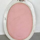 Italian style ceramic flower mirror