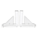 Bookends in solid methacrylate – Rare modernist design, 1980s