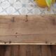 Very old solid oak chest Folk Art of Queyras