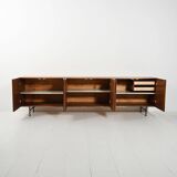 Sideboard in teak with six doors attributed to Nils Jonsson