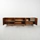 Sideboard in teak with six doors attributed to Nils Jonsson