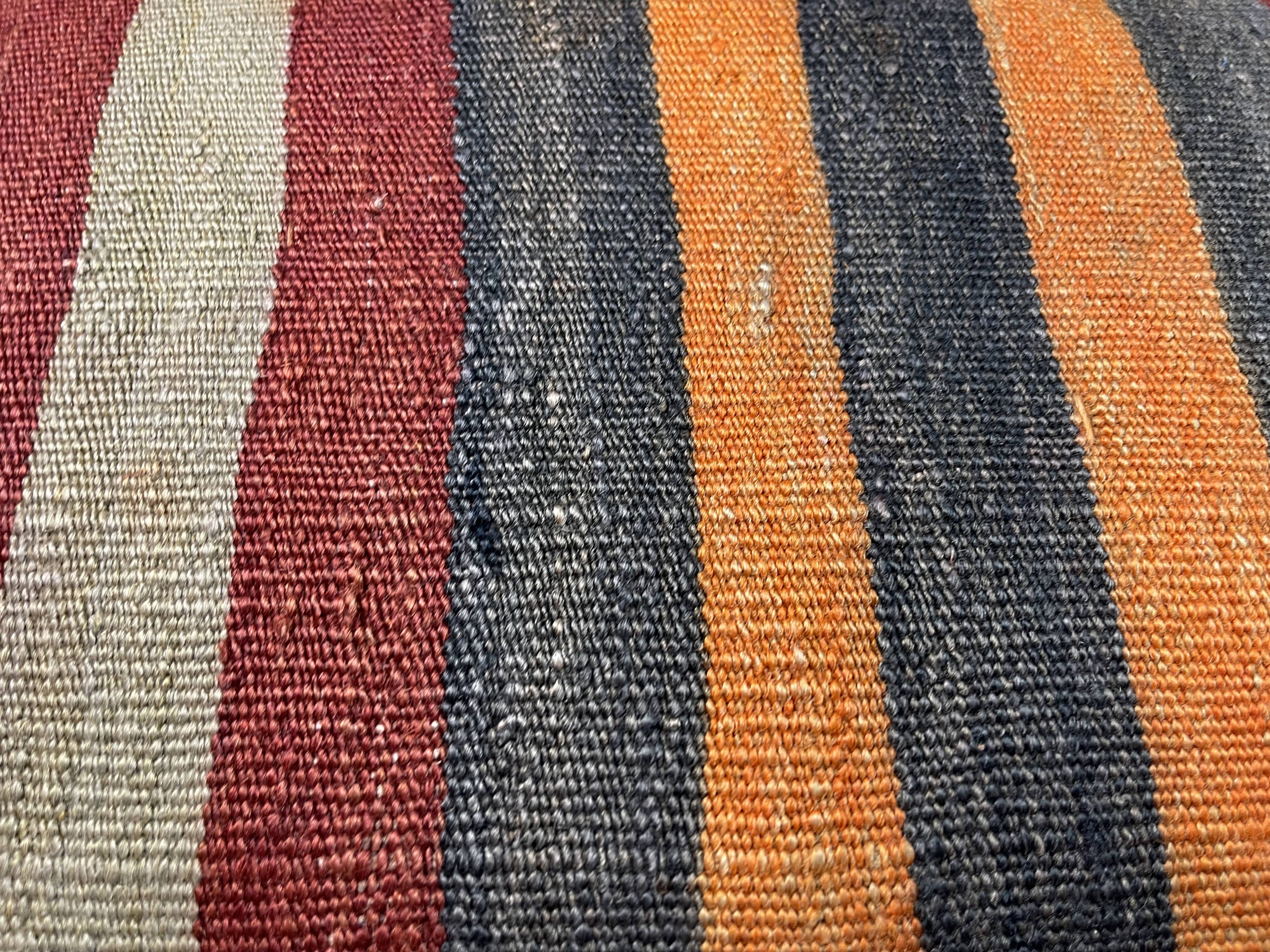 Vintage turkish kilim cushion cover , 120 x 40 cm