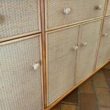 Rattan buffet