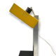 Space age yellow cubic table lamp, Italy 1970s