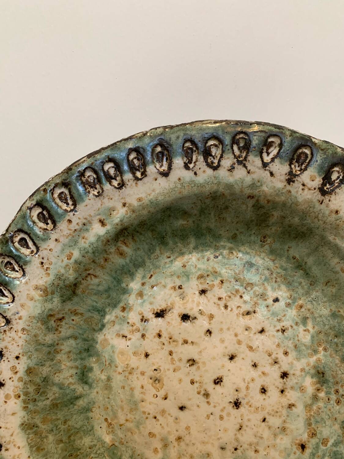Plat Albert Thiry Vallauris Céramique Circa 1950