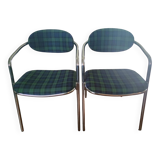 Tubular chairs from the 70s