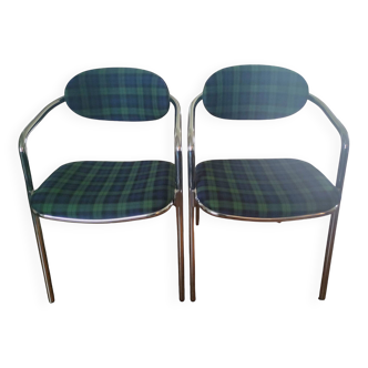 Tubular chairs from the 70s