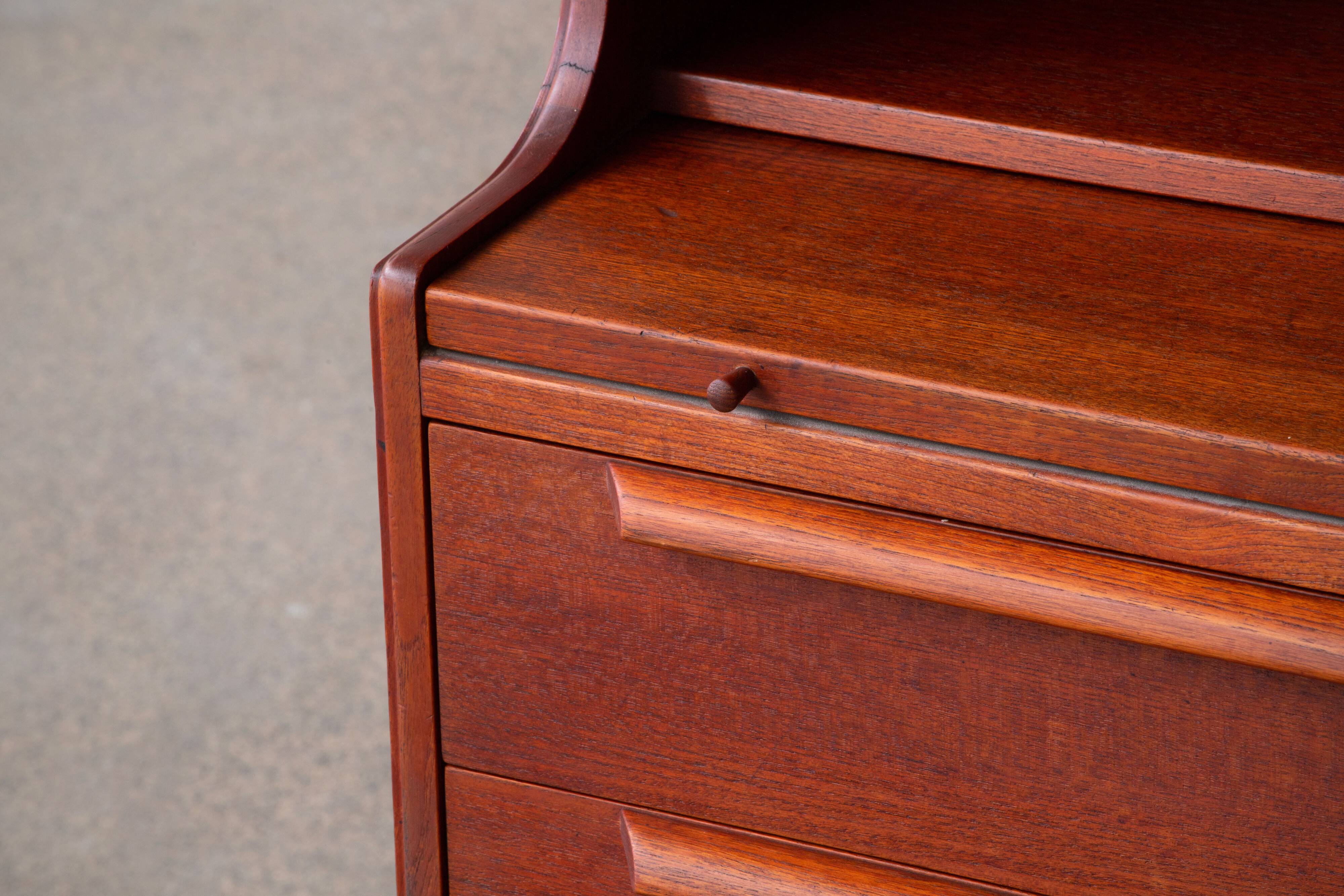 Danish secretary desk in teak 1960