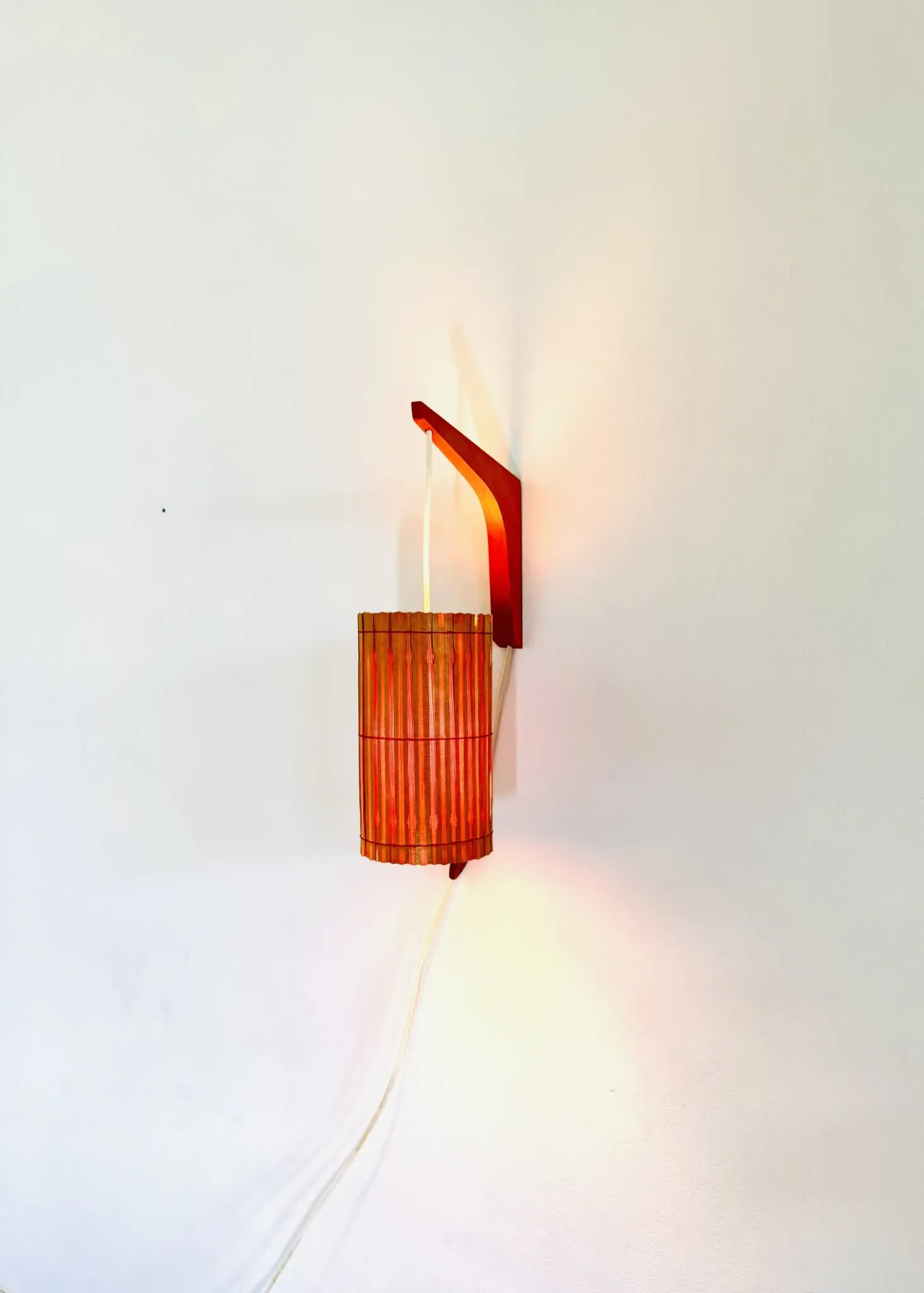 Pine Veneer Wall Lamp By Krásná Jibza For Uluv Bratislava, Former Czechoslovakia, 1950S
