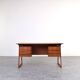 Mid-Century Danish Teak Executive Desk by Svend Åge Madsen for H.P. Hansen,
