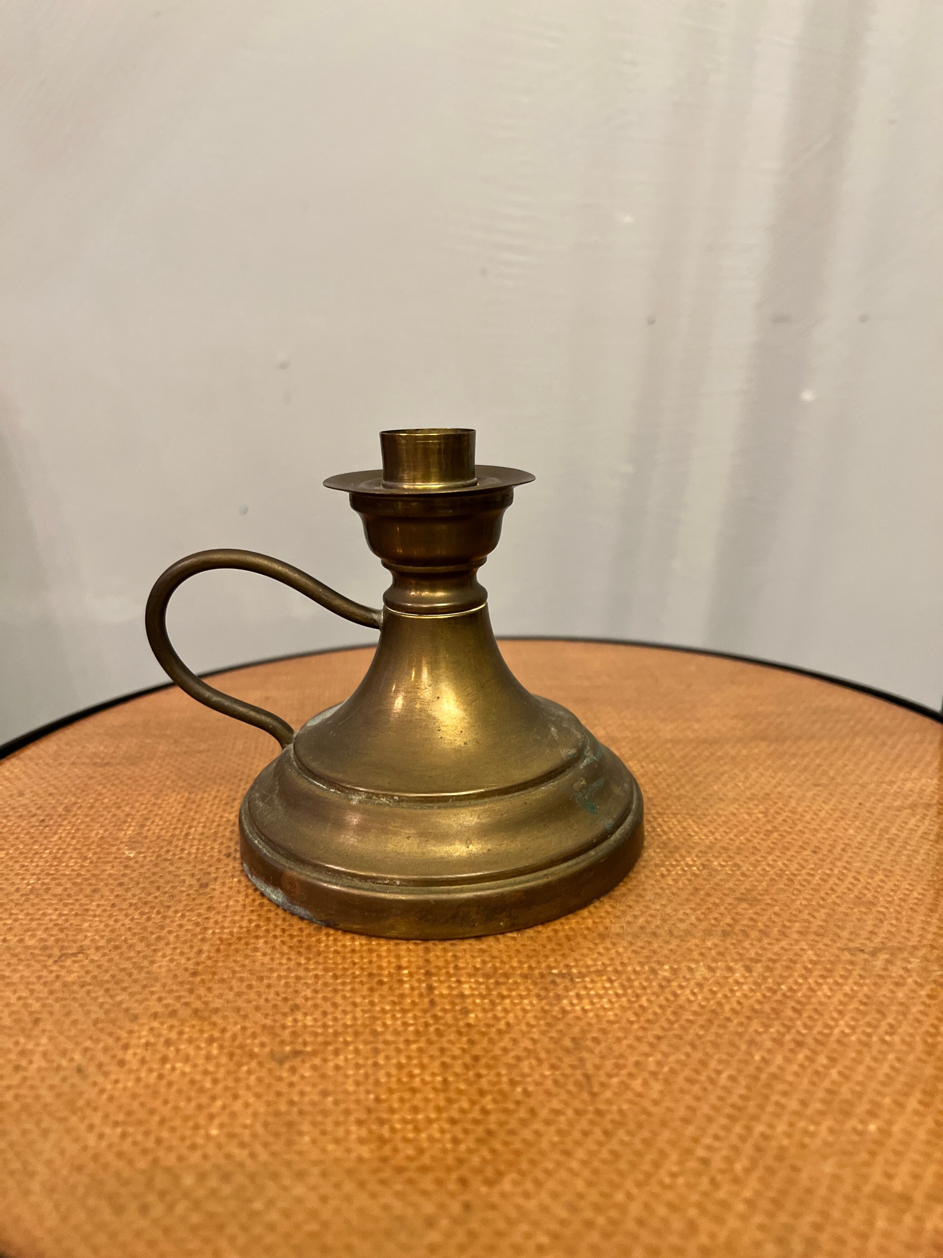 BHV - Brass hand candle holder