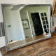 Large vintage vintage Art Deco period mirror tray, 1940