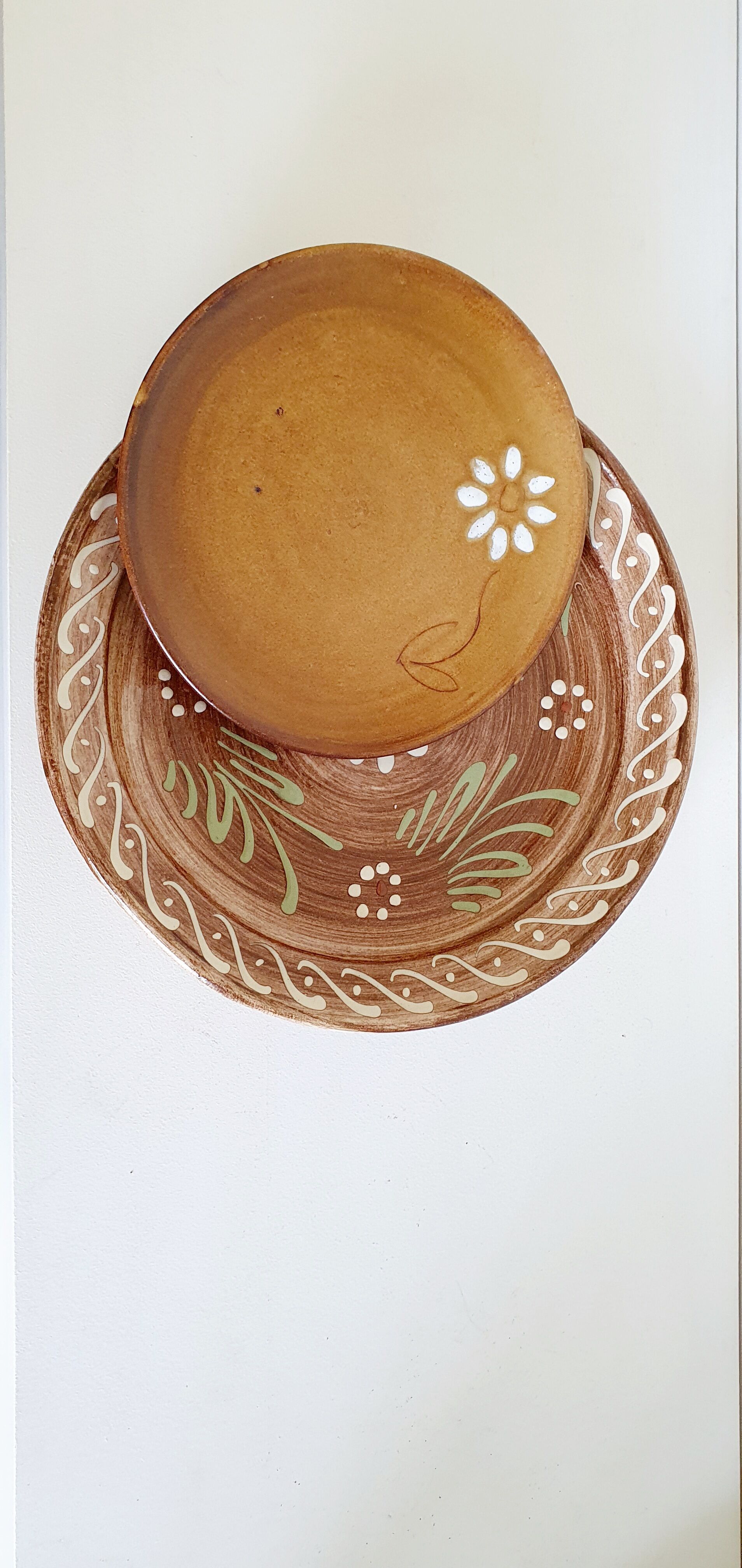 Assiettes  fleuries