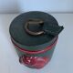 Vintage cigarette holder 1960 Longchamp leather horse - 11 x 10 cm