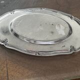 Small Silver-Plated Metal Hors d'oeuvre Dish HOKA 16 cm / 8 cm