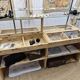Old haberdashery display cabinet