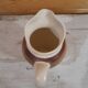 Jug / Creamer high HB Quimper - Hearts & Flowers