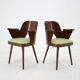 1960s set of four Oswald Haerdtl dining chairs, Czechoslovakia