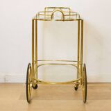 Two-Tier Vintage French Serving Bar Cart
