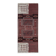 Vintage handmade Turkish rug 95x235 cm