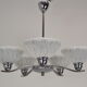 Mid-century Chandelier by company Drukov,1960's.