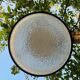 Metal and glass ceiling light, 1970