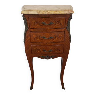 Louis XV style bedside table