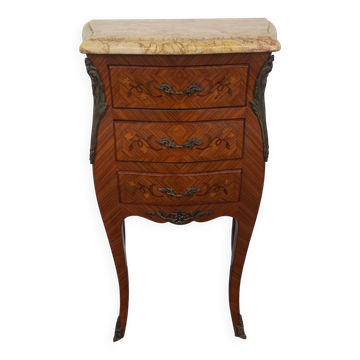 Louis XV style bedside table