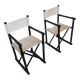 Ensemble extrêmement rare de fauteuils de réalisateur de Pierantonio Bonacina