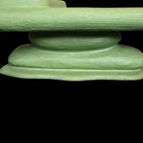 Table basse verte Canyon en mortex organique par Objet Bizaar