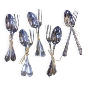 5 paires de couverts