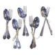 5 pairs of silver-plated cutlery