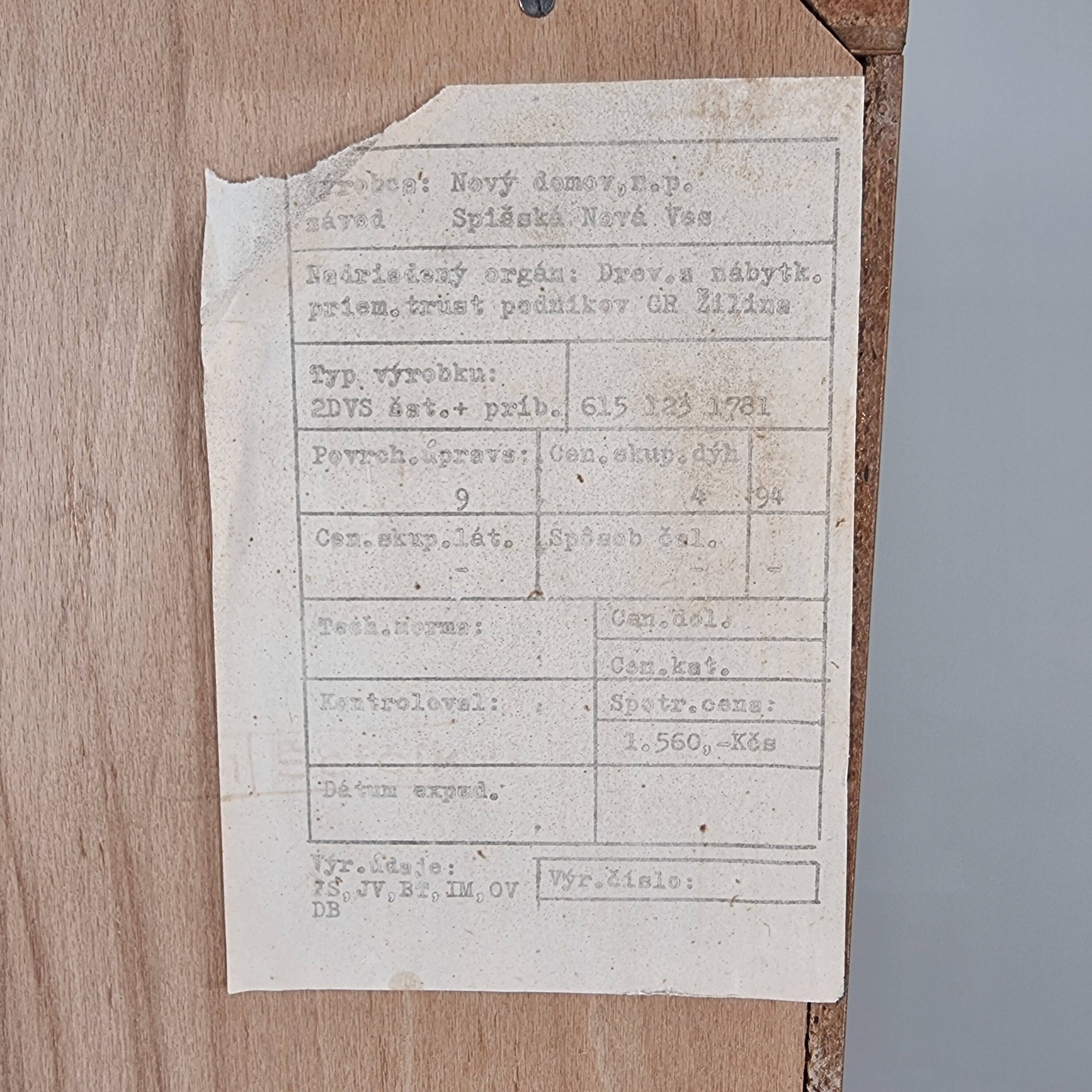 Vintage Wardrobe in Ash, 1970s