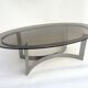 Egg-shaped coffee table 1970