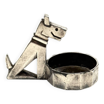 Art Deco Ric & Mac ashtray, Edouard Sandoz, Gallia Christofle France 1930