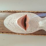 Large African wooden mask