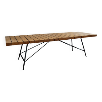 Table basse-banc, modèle 201, Alain Richard, édition Meubles TV, circa 1954