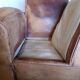 Fauteuil club cuir années 50