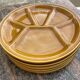 5 Gien fondue plates