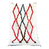 Petit tapis beni ouarain vintage