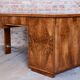 Art Deco Walnut Writing Desk from Up Závody, Czech, 1930s