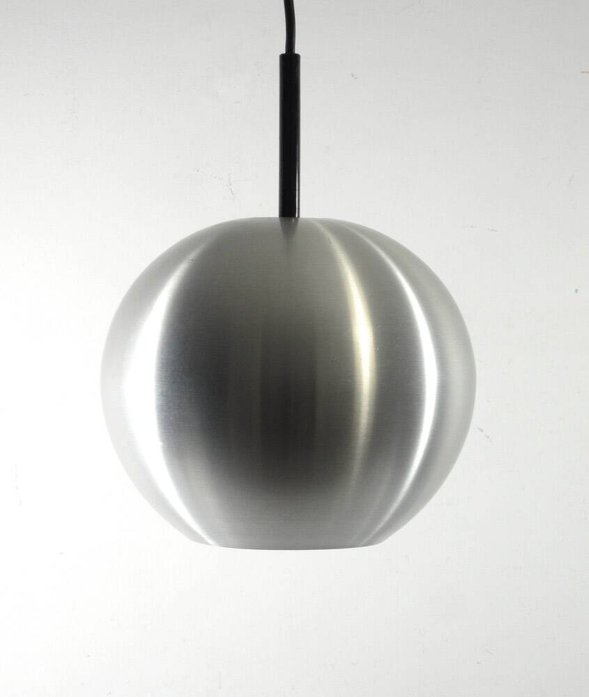 Vintage sixties aluminium ball pendant