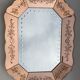 Mirror style Venetian art deco vintage