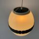 Plexiglass ceiling light in the shape of an egg, 1960s, Italy