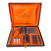 Stainless steel fish set 26 pieces Jean Couzon Orfèvre