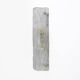 Pair of Mazzega-Style Crystal Natural Murano Glass Sconces