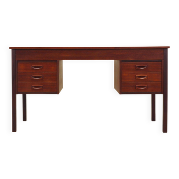 Bureau danois en teck, années 1970